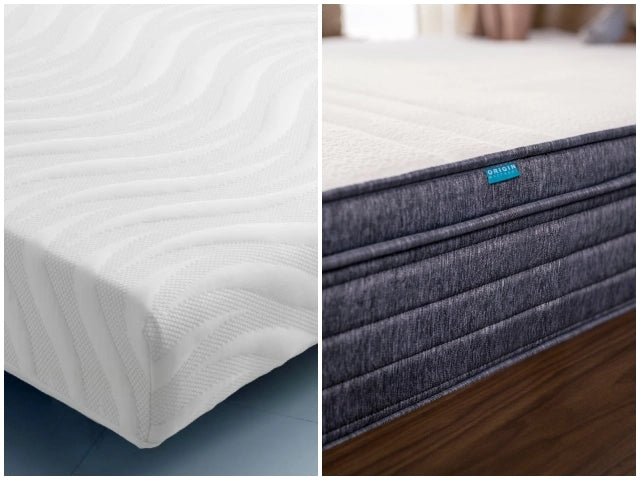 Happy Beds Mattress VS Origin Hybrid Mattress