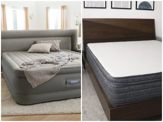 Intex Air Mattress VS Origin Hybrid Mattress