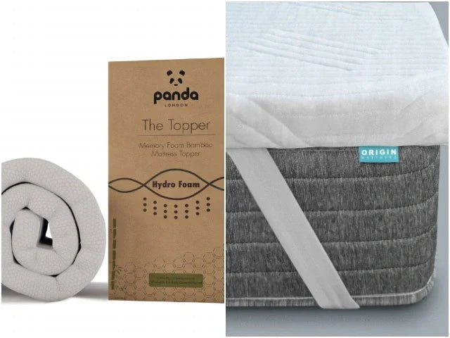 Panda Bamboo Mattress Topper VS Origin Contour® Mattress Topper