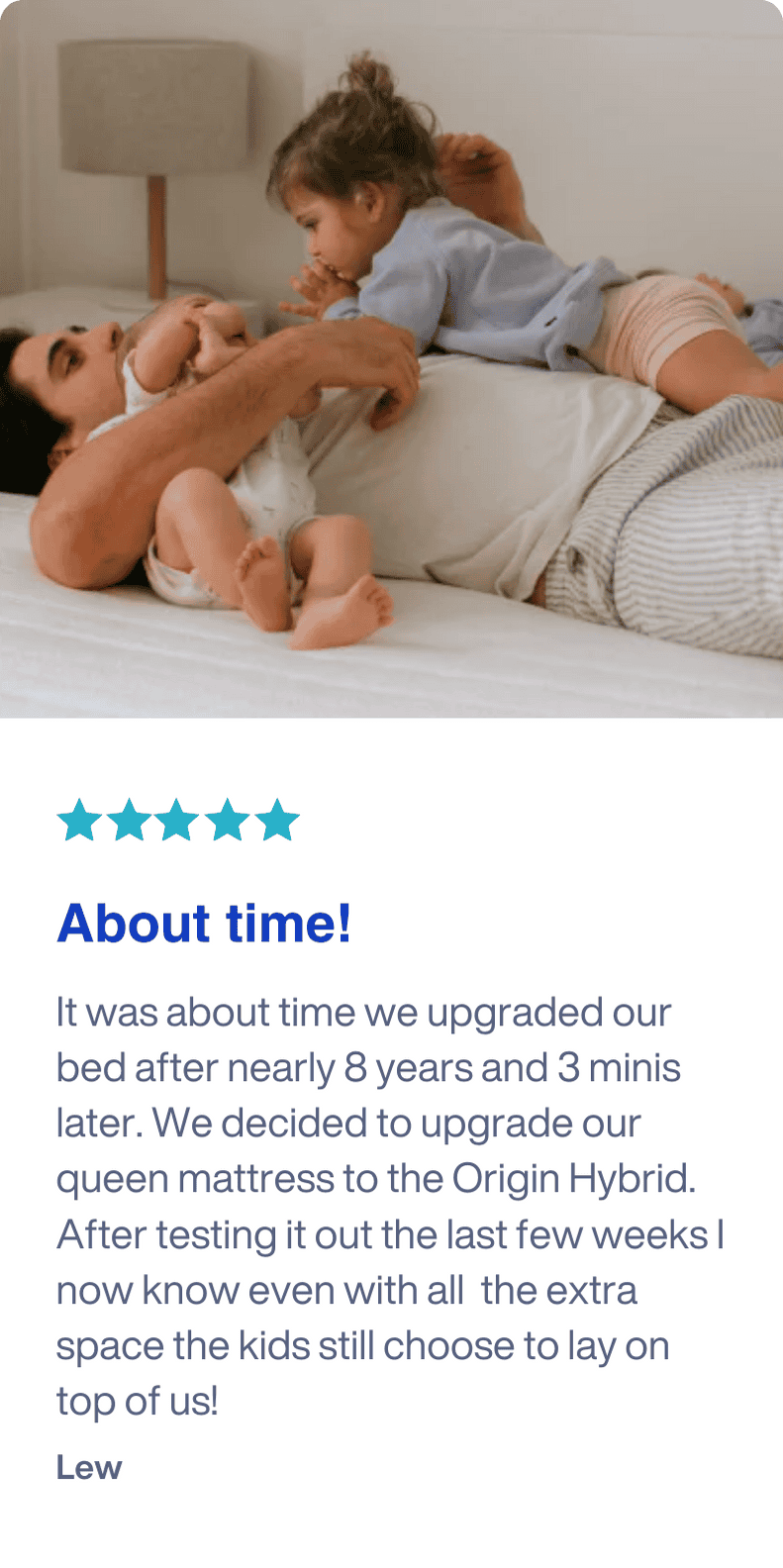 Origin customer review portrait 8