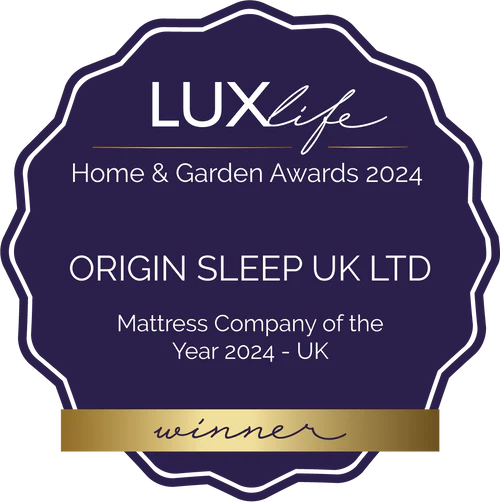 Awarded Mattress Company of the Year —Recognised for Excellence in Sleep Innovation