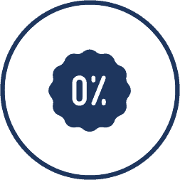 Zero percent finance with Klarna