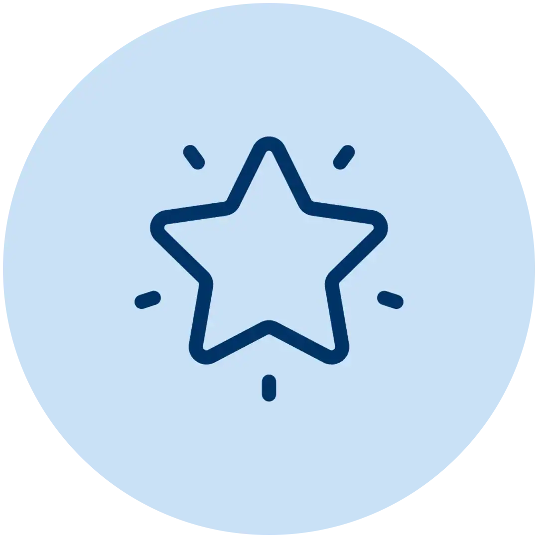 Customer recommend icon